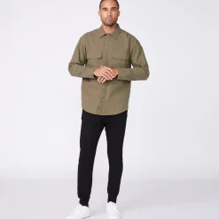 MONROW Shirt Jacket MILITARYGREEN Best